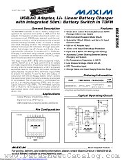 MAX8856ETD+ datasheet pdf MAXIM - Dallas Semiconductor
