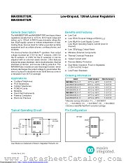 MAX8864TEUK datasheet pdf MAXIM - Dallas Semiconductor