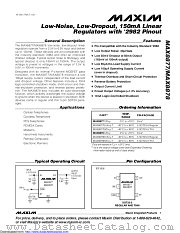 MAX8878EUK28-T datasheet pdf MAXIM - Dallas Semiconductor