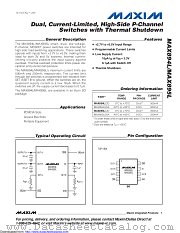 MAX895LESA+T datasheet pdf MAXIM - Dallas Semiconductor