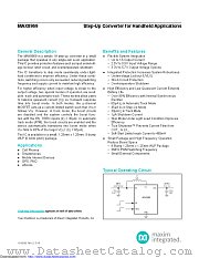 MAX8969EWL42+T datasheet pdf MAXIM - Dallas Semiconductor