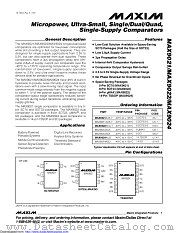 MAX9022ASA+ datasheet pdf MAXIM - Dallas Semiconductor