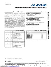 MAX9061EVKIT+ datasheet pdf MAXIM - Dallas Semiconductor