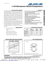 MAX9100EUK+ datasheet pdf MAXIM - Dallas Semiconductor