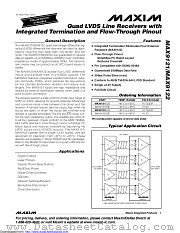 MAX9122ESE+ datasheet pdf MAXIM - Dallas Semiconductor