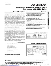 MAX9153EUI+ datasheet pdf MAXIM - Dallas Semiconductor
