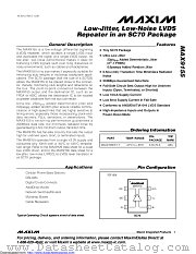 MAX9155EXT+ datasheet pdf MAXIM - Dallas Semiconductor