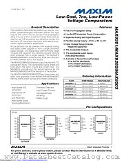 MAX9203ESA+ datasheet pdf MAXIM - Dallas Semiconductor