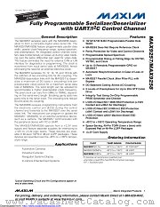 MAX9258GCM+ datasheet pdf MAXIM - Dallas Semiconductor