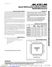 MAX9402EHJ+ datasheet pdf MAXIM - Dallas Semiconductor