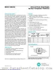 MAX952EPA+ datasheet pdf MAXIM - Dallas Semiconductor