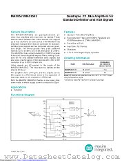 MAX9541AEE+T datasheet pdf MAXIM - Dallas Semiconductor