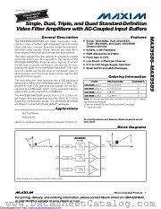 MAX9589AUB+ datasheet pdf MAXIM - Dallas Semiconductor