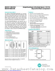 MAX964EEE+ datasheet pdf MAXIM - Dallas Semiconductor