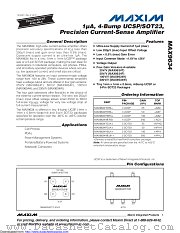 MAX9634HEUK+T datasheet pdf MAXIM - Dallas Semiconductor