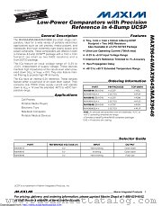 MAX9644EBS+G45 datasheet pdf MAXIM - Dallas Semiconductor