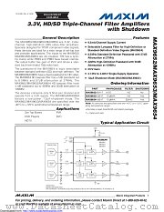 MAX9653AUB+T datasheet pdf MAXIM - Dallas Semiconductor