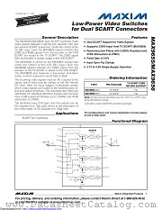 MAX9656AEP+ datasheet pdf MAXIM - Dallas Semiconductor
