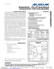 MAX977ESD+T datasheet pdf MAXIM - Dallas Semiconductor