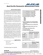 MAX9949FCCB+D datasheet pdf MAXIM - Dallas Semiconductor