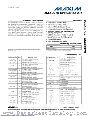 MAX9979EVKIT datasheet pdf MAXIM - Dallas Semiconductor