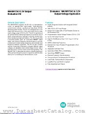 MAXM17543EVKIT datasheet pdf MAXIM - Dallas Semiconductor