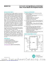 MAXM17544ALJ+ datasheet pdf MAXIM - Dallas Semiconductor