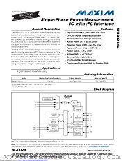 MAXQ314-KIT datasheet pdf MAXIM - Dallas Semiconductor
