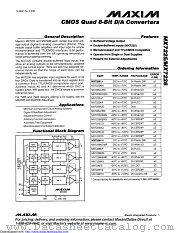 MX7225KEWG+ datasheet pdf MAXIM - Dallas Semiconductor