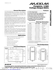 MX7245JP+ datasheet pdf MAXIM - Dallas Semiconductor