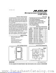 MX7534JN+ datasheet pdf MAXIM - Dallas Semiconductor