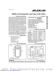 MX7576KP+T datasheet pdf MAXIM - Dallas Semiconductor