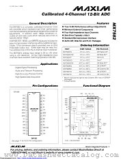 MX7582KN+ datasheet pdf MAXIM - Dallas Semiconductor