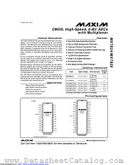 MX7828UQ/883B datasheet pdf MAXIM - Dallas Semiconductor