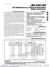 MXL1344ACAG+T datasheet pdf MAXIM - Dallas Semiconductor