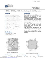 PHY1071-01QH-RR datasheet pdf MAXIM - Dallas Semiconductor