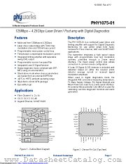 PHY1075-01QS-BR datasheet pdf MAXIM - Dallas Semiconductor