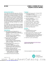SC1894A-00B13E datasheet pdf MAXIM - Dallas Semiconductor