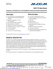 VSC7173XYI datasheet pdf MAXIM - Dallas Semiconductor