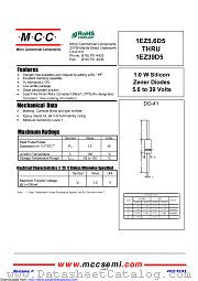 1EZ9.1D5 datasheet pdf Micro Commercial Components