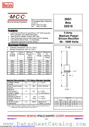 30S5 datasheet pdf Micro Commercial Components