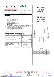 AK10-430C datasheet pdf Micro Commercial Components