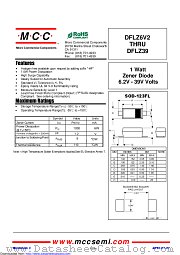 DFLZ9V1 datasheet pdf Micro Commercial Components