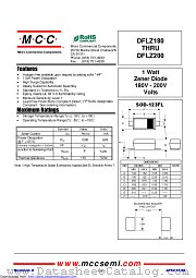 DFLZ200 datasheet pdf Micro Commercial Components