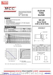 DLZ10A datasheet pdf Micro Commercial Components