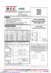 ER5G datasheet pdf Micro Commercial Components