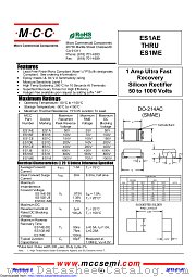 ES1ME datasheet pdf Micro Commercial Components