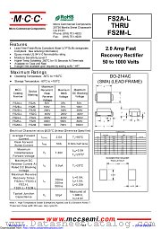 FS2A-L datasheet pdf Micro Commercial Components