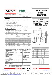 KBJL1004G datasheet pdf Micro Commercial Components