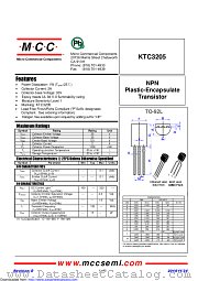 KTC3205-Y datasheet pdf Micro Commercial Components